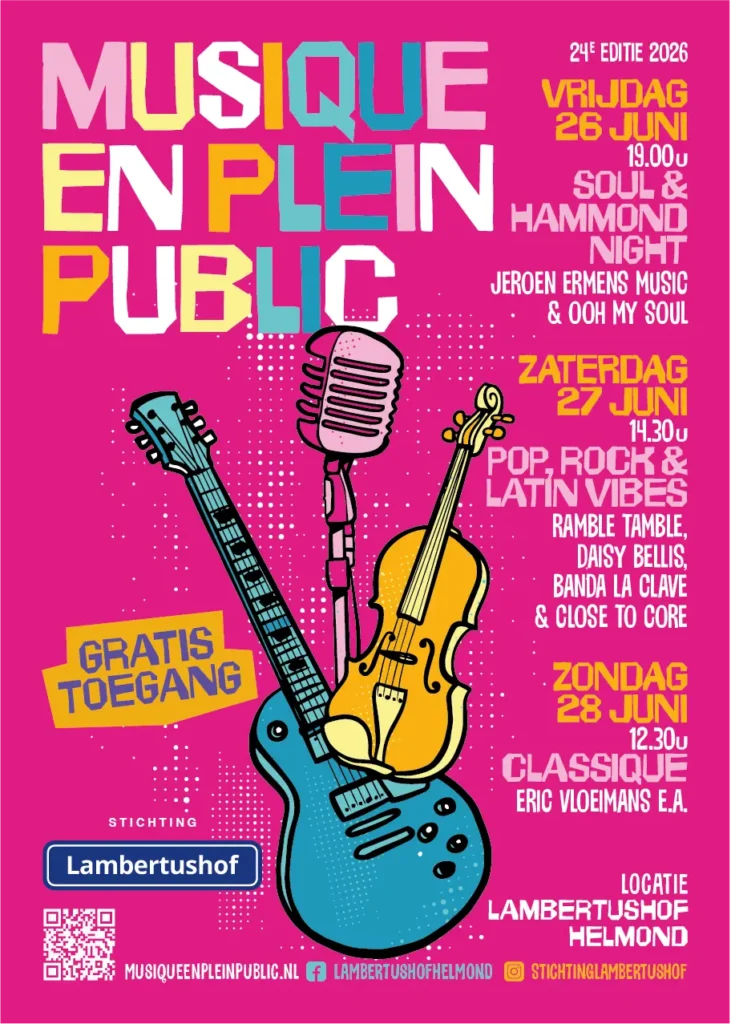 Musique en Plein Public flyer 2026